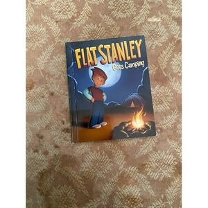 Flat Stanley Goes Camping Jeff Brown HarperCollins McDonald Happy Meal Book 2013